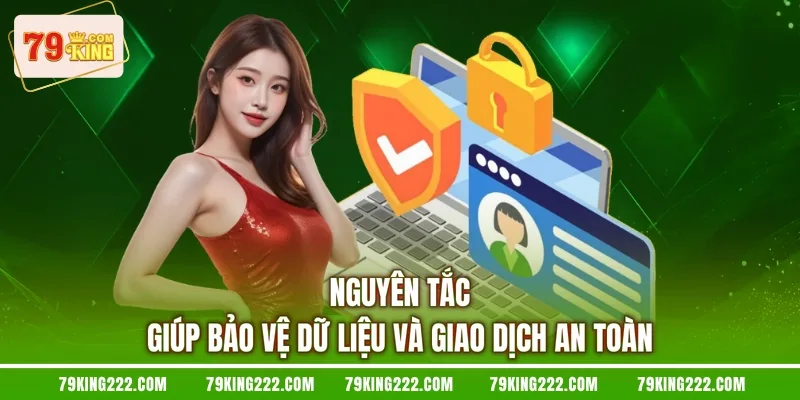 Nguyên tắc giúp bảo vệ dữ liệu và giao dịch an toàn